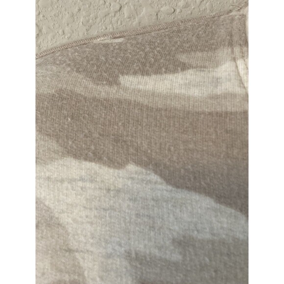 Athleta Balance Pullover Sweatshirt Womens Size Small Camouflage Tan - Picture 4 of 9